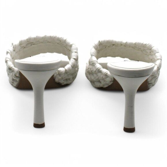 Aqua Womens Katy Faux Leather Slip on Mules - Picture 9 of 9